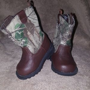 SOLD Baby Boy Camo Boots